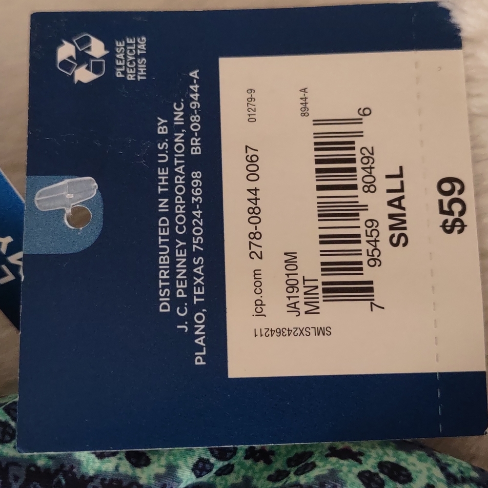 Arizona Jean Co One Piece Bathing Suit - Picture 3 of 7